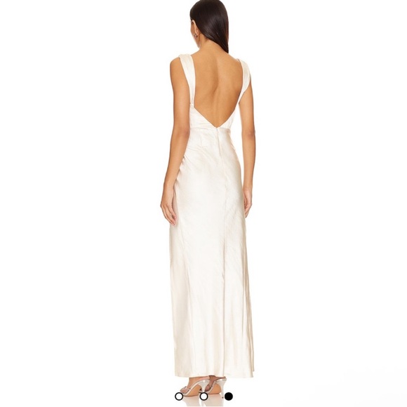 RUNAWAY Havanna Dress Ivory - Picture 3 of 8